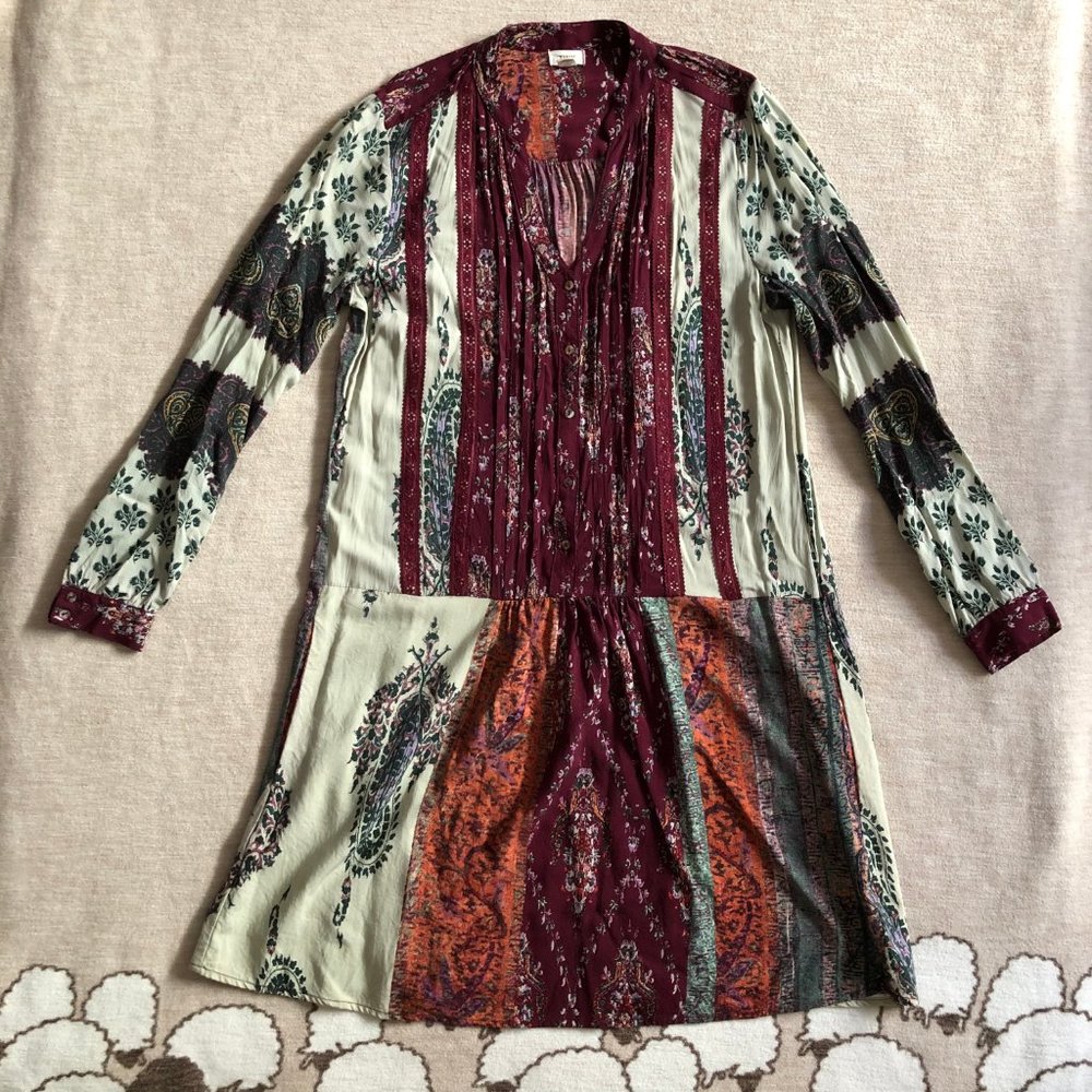 Anthropologie Tiny Patchwork Print Shirtdress - image 3